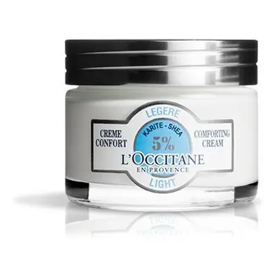 LOccitane Light 5% Shea Butter Face Cream for Normal to Combination Skin, 1.7 oz.