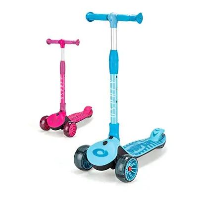 | 3Ride Tri-Scooter, Kids Kick Scooter, Easy Fold and Tilt to Turn Steering, Wheel Kids Scooter 