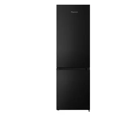 Fridgemaster 70/30 Fridge Freezer - Black - E Rated