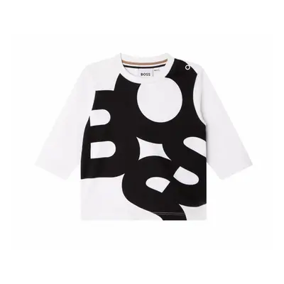 (6 Months) Hugo Boss Baby's J05953 Long Sleeve T-Shirt White