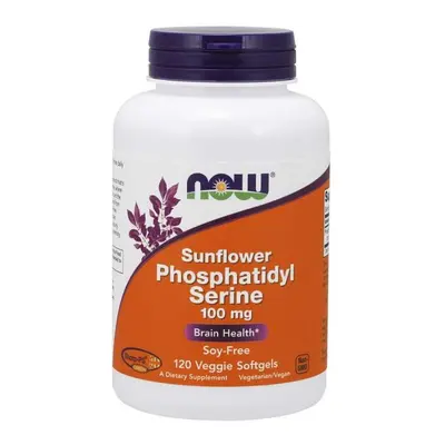 NOW Foods Sunflower Phosphatidyl Serine, 100mg - veggie softgels