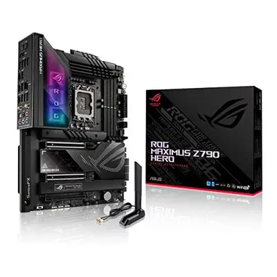 ASUS ROG Maximus Z790 Hero Intel Z790 LGA ATX motherboard, + power stages, DDR5, five M.2 slots,