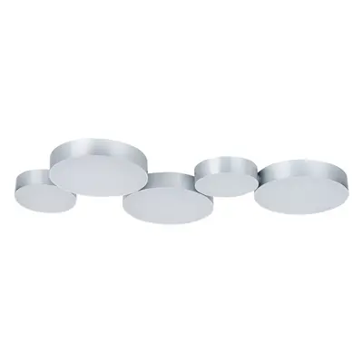 LED Ceiling Lamp LUGA Metal Silver