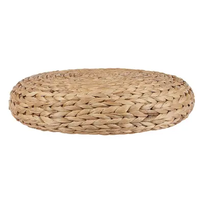 Water Hyacinth Floor Pouffe Natural WAHOO