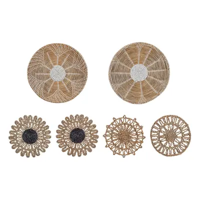 Set of Seagrass Wall Decor Natural PINTANO