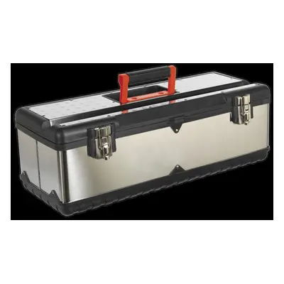 Stainless Steel Toolbox 660mm with Tote Tray