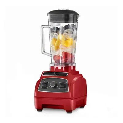 MisterChef Blender Red 2200W Multiple Speed with 2L BPA-Free Jug