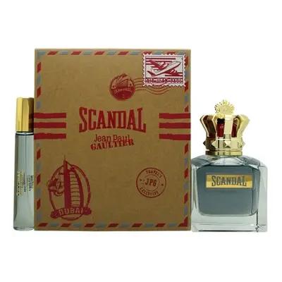 JPG Scandal Homme Set: EDT Spray 100ml + 10ml