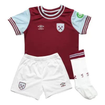 (2-3 Years) West Ham United Kids Home Mini Kit 2024/25