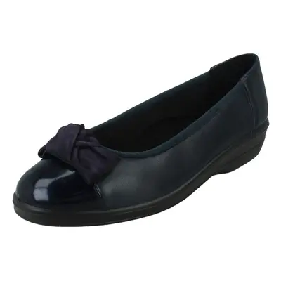 (Navy, UK 7) Ladies Padders Slip On Shoes Orient