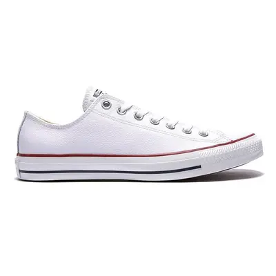 (UK 9-EU 42.5-US 9) CONVERSE CT OX WHITE LEATHER TRAINERS WOMENS 132173C UK