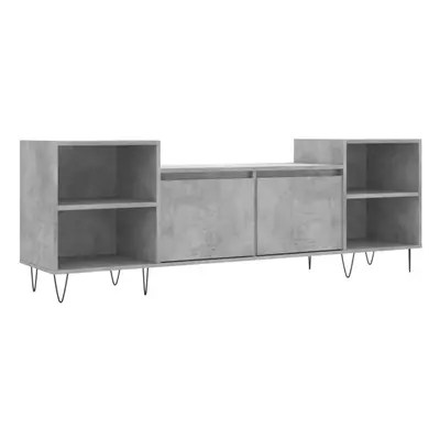 (concrete grey) vidaXL TV Cabinet TV Unit Sideboard TV Stand Media Cabinet Engineered Wood