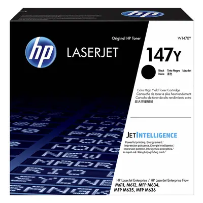 HP 147Y Extra-High Yield Black Original LaserJet Toner Cartridge