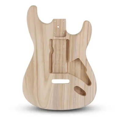 DIY Polished Maple Wood Type ST Electric Guitar Barrel Body for Guitar Replace Parts