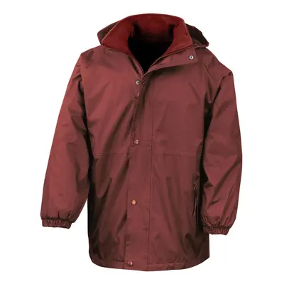 (9-10 Years, Burgundy) Result Childrens/Kids StormDri Reversible Jacket