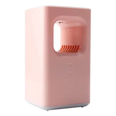 (Pink) USB Electric Mosquito Killer LED Night Light Trap Lamp Fly Bug Pest Zapper for Home Indoo