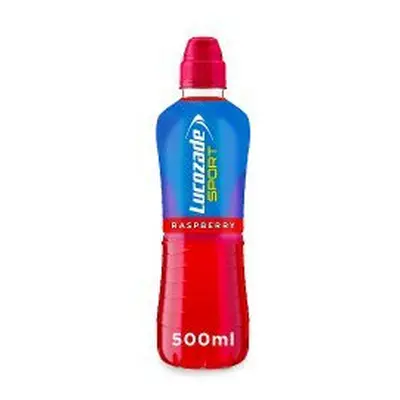 Lucozade Sport Drink Raspberry 500ml (Pack of 12)