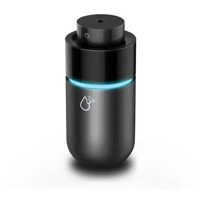 (Grey) Mini Portable 200ml Car Air Purifier USB Charging Heavy Fog Humidifier Aroma Diffuser Col