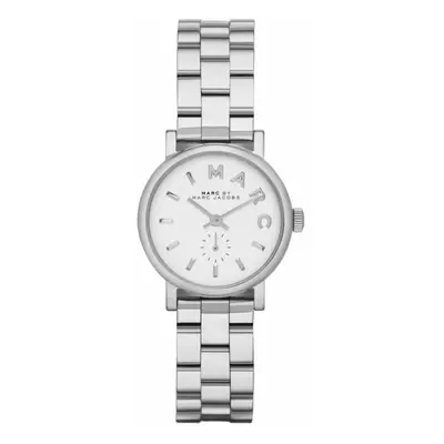 Marc Jacobs Baker Ladies WatchÂ¦White DialÂ¦Silver Stainless Steel StrapÂ¦MBM3246