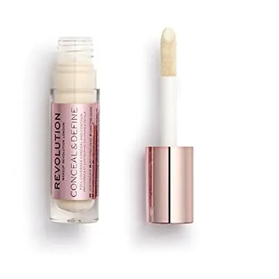 Makeup Revolution, Conceal & Define Concealer, C0.2, 4g