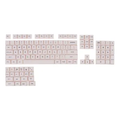 (English) Keys Milk PBT Keycap Set Sublimation XDA Profile English/Japanese Custom Keycaps for M