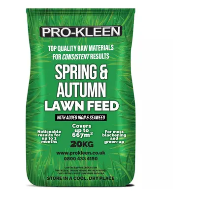 Spring & Autumn Lawn Feed - NPK 6-5-11 + FE (Iron) + SW (Seaweed)