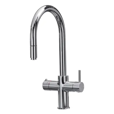 SIA BWT33CH Chrome 3-in-1 Instant Boiling Hot Water Tap Including Tank & Filter