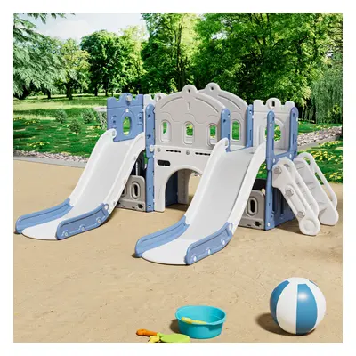 Toddler Two Slides Playset