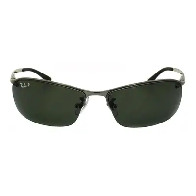 Rayban Sunglasses Top Bar Gunmetal Polarized Green 004/9A