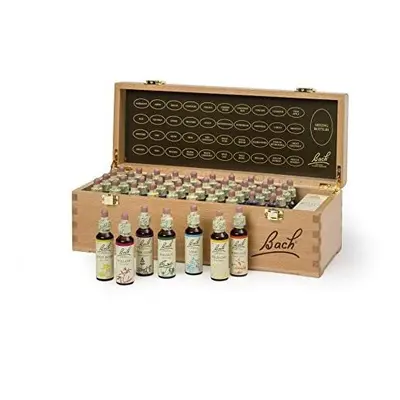 Bach Original Flower Remedies Wooden Box Set, Vegan, An Individual and Personal Approach to Emot