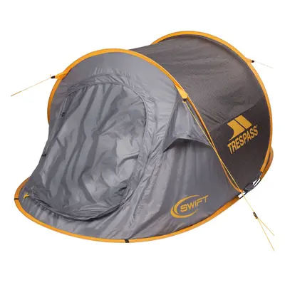 (One Size, Storm Grey) Trespass Swift Patterned Pop-Up Tent