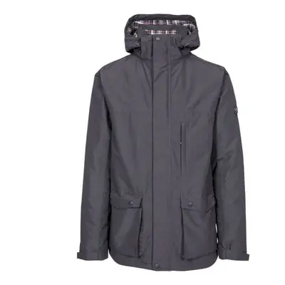 (S, Dark Grey) Trespass Mens Vauxelly Waterproof Jacket