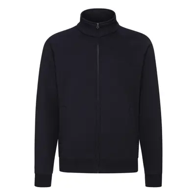 (M, Deep Navy) Fruit of the Loom Mens Premium Sweat Jacket