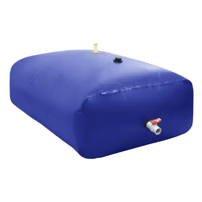 (blue, l) Collapsible Water Tank PVC Water Storage Collecting Tank Unit L/6000