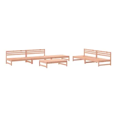 (natural douglas) vidaXL Garden Lounge Set Outdoor Modular Sofa Set Piece Solid Wood Pine