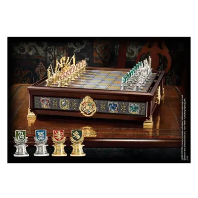 Harry Potter Gold and Silver Plated Quidditch Collector's Chess Set