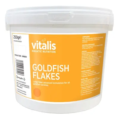 (250g) Vitalis Goldfish Coldwater Fish Flakes