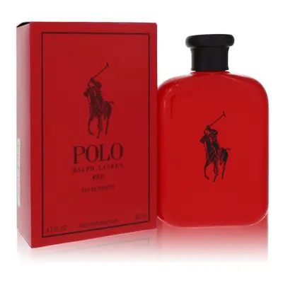 Polo Red by Ralph Lauren Eau De Toilette Spray 4.2 oz