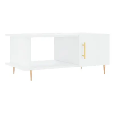 (high gloss white) vidaXL Coffee Table Side Table Sofa Couch Table Sonoma Oak Engineered Wood