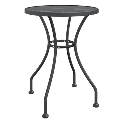 (? x cm) vidaXL Garden Table Expanded Metal Mesh Anthracite Table Ã 60x72 cm/Ã 80x72 cm