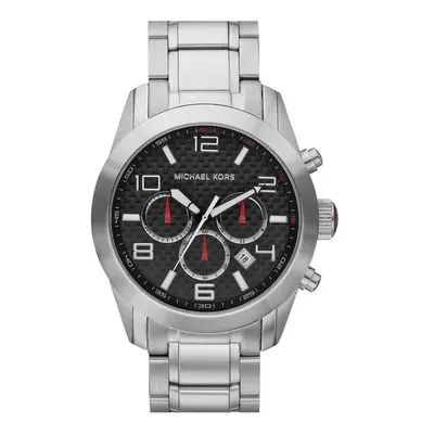 Michael Kors Mens Watch in Black Red MK8218