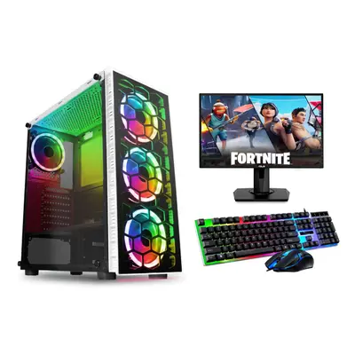 FCS Fast Gaming Intel Quad Core i3 8GB RAM 1TB HDD PC Bundle