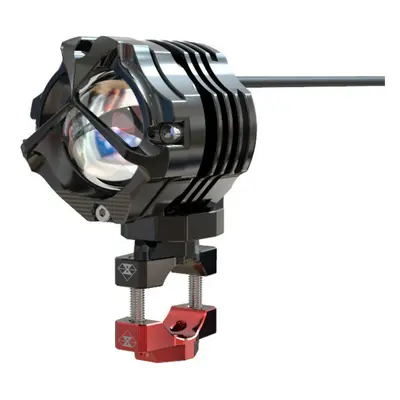 (Black, 32mm) Spirit Beast LED 10W 9-70V 6000K 860LM SuperBright Light Motorcycle Anti-shock Hea