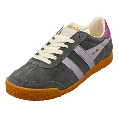 (3) Gola Elan Womens Casual Trainers in Storm Lavender