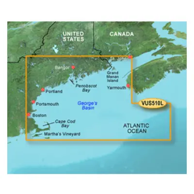 Garmin BlueChart® g3 Vision® HD - VUS510L - St. John - Cape Cod - microSD™/SD™