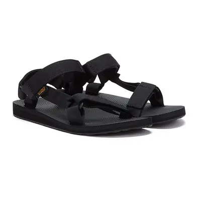 (UK 7) Teva Mens Black Original Universal Urban Sandals