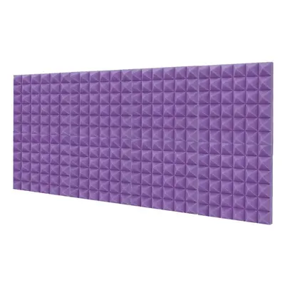 (Purple) Soundproof Foam Egg Profile Sound Absorbent Acoustic Panel Noise Absorption