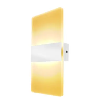 (White & Warm Light 3000K) Modern Wall Sconces LED Wall Light