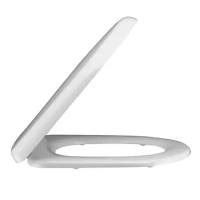 D Shape toilet seat soft close anti slam quick release easy clean