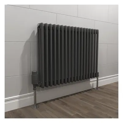 Nes Home X mm Triple Column Matte Black Radiator